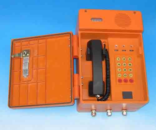 LA-08A电话扩音终端广播对讲矿山调度电话全呼扩音对讲呼叫终端