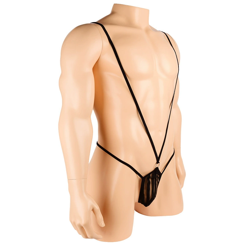 叶子媚 Underwear, men's pants, sexy transparent suspenders, Aliexpress
