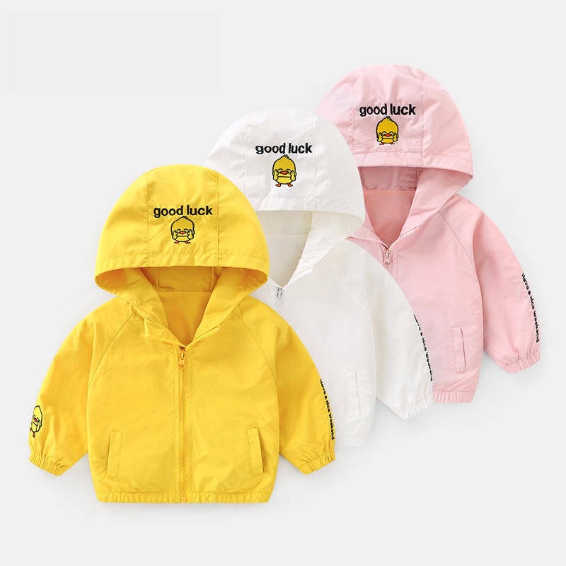 男女宝宝洋气外套2019春装韩版潮风衣1-2-3-4 岁童装婴幼儿衣服