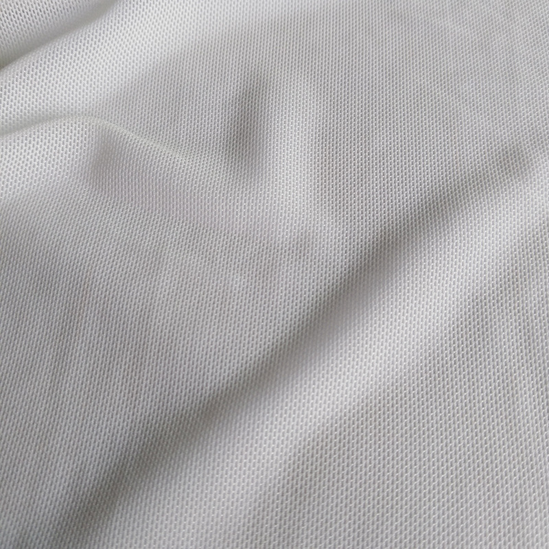厂家直销锦纶弹力网眼布 舞蹈裙婚纱礼服内衣面料 经编弹力网纱