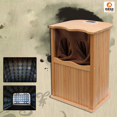 全息能量养生桶生物频谱砭石汗蒸房汗蒸干蒸蒸脚桶足疗汗蒸木桶