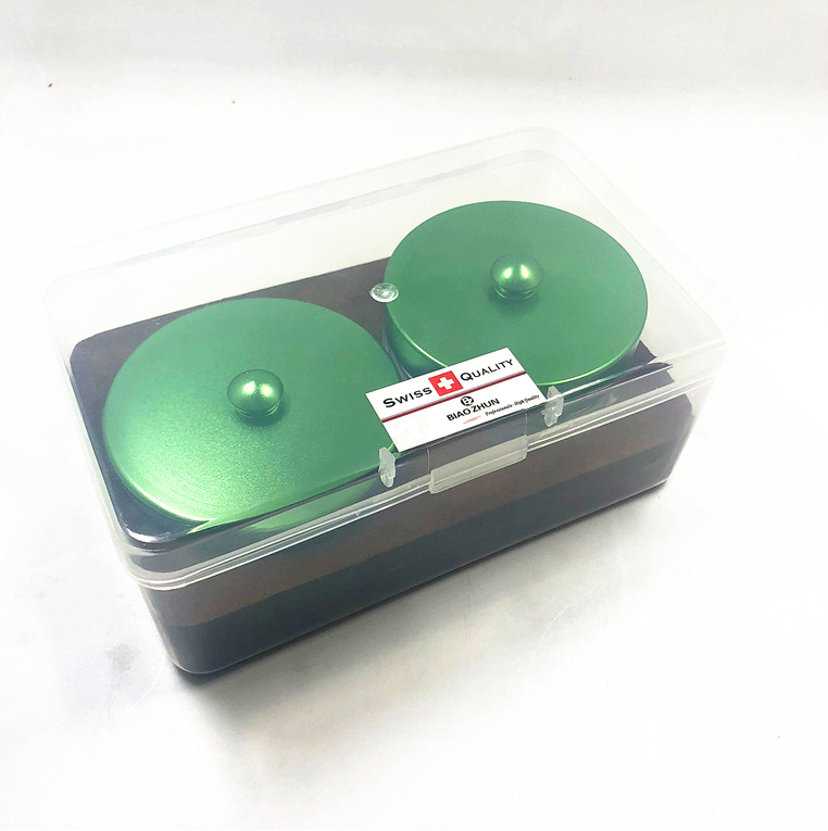 修表工具 2pc手表维修玻璃洗油缸 汽油缸 手表维修油缸套装盒装