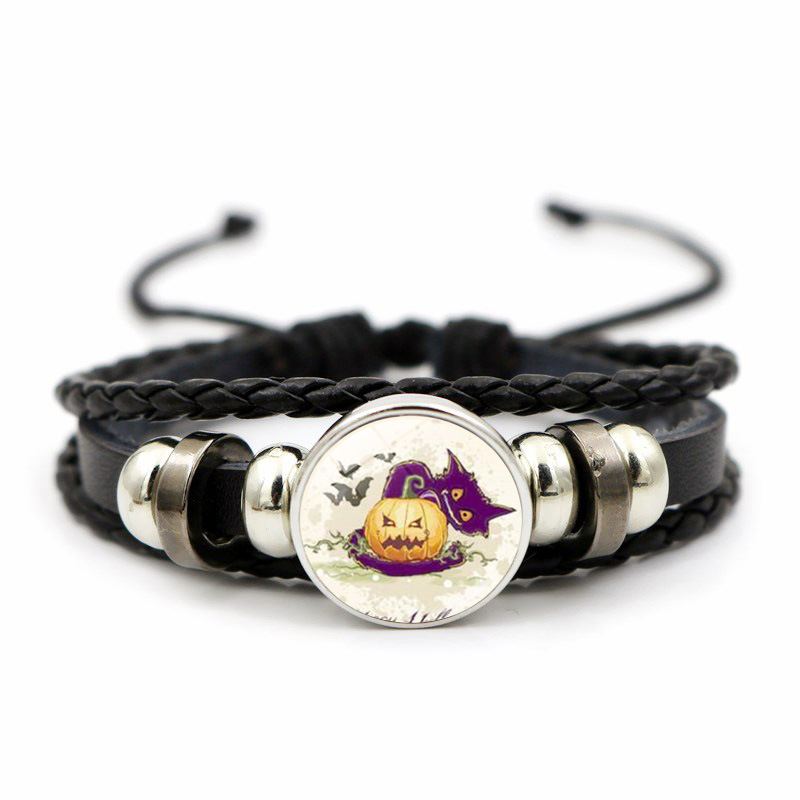 Bracciale di perle halloween accessorio gioiello fatto a mano_voghion.com