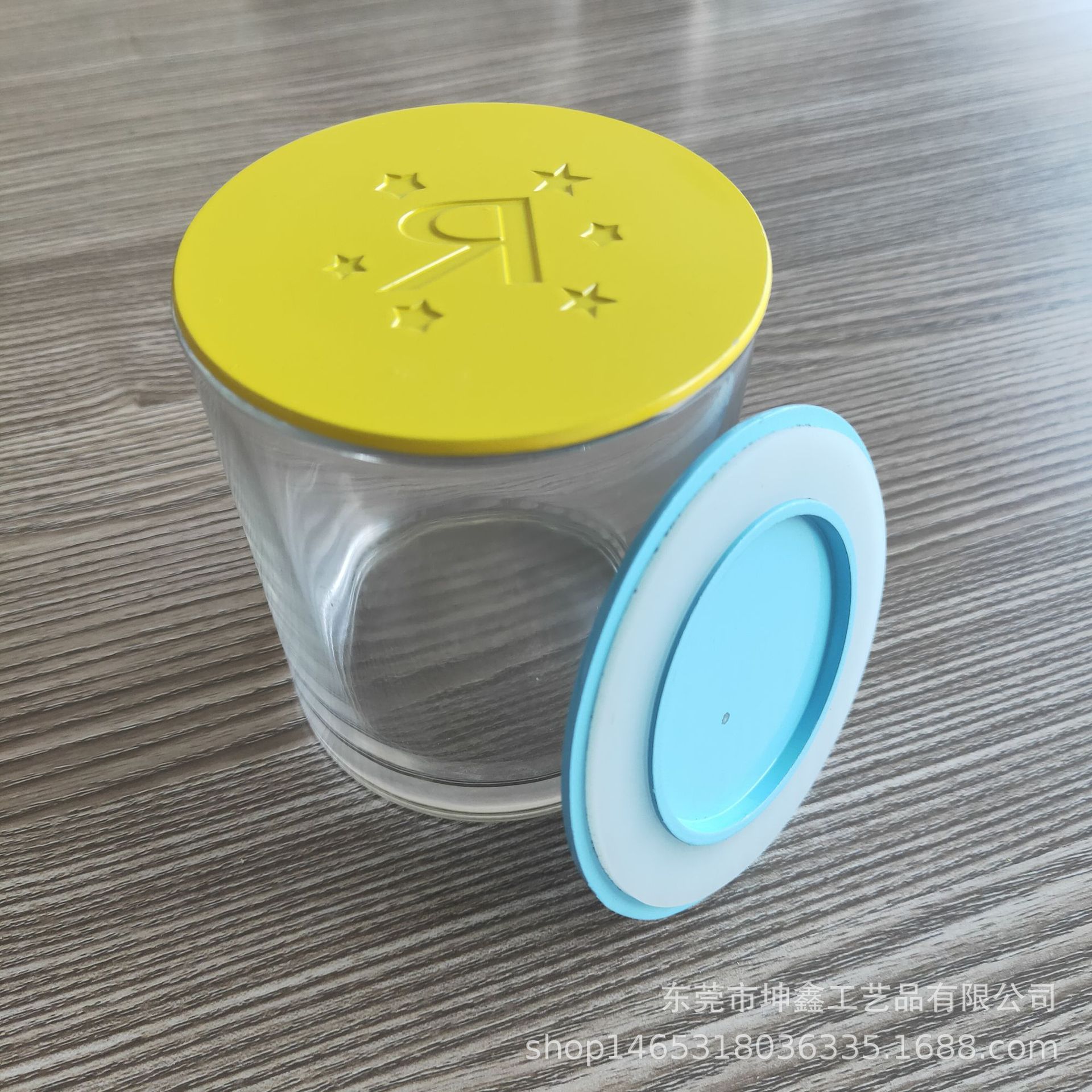 Kunxin Hardware Factory Customized lid Metal lid Kirsite circular candle Cup cover