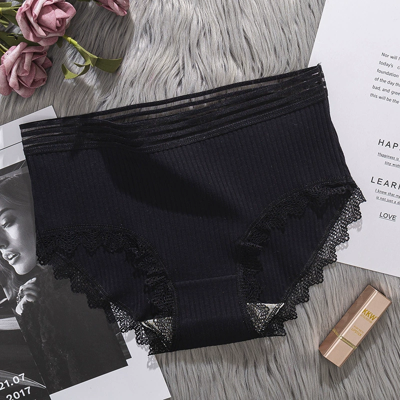 Cotton pants, дышащие брюки, удобное нижнее бельё для коррекции формы бёдер, 2020, средняя посадка