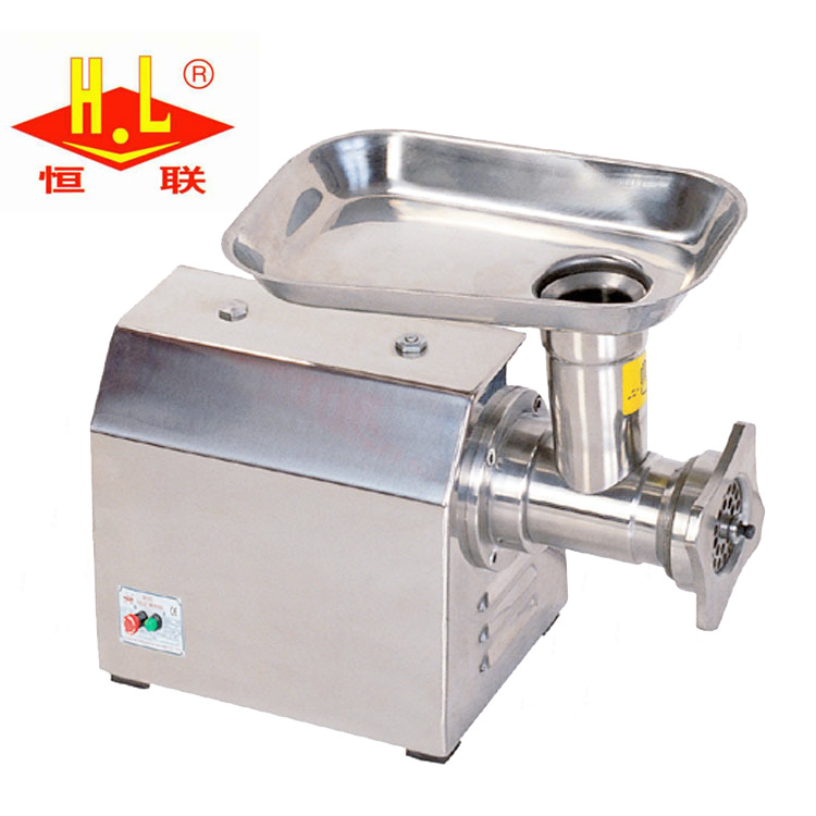 恒联TC12I型绞肉机 商用电动不锈钢绞肉粒机 多功能台式切肉馅机