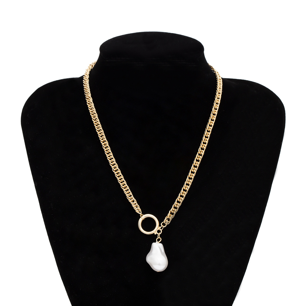韩版复古淡水珍珠项链女锁骨链S925纯银时尚气质轻奢小米珠项链-阿里巴巴
