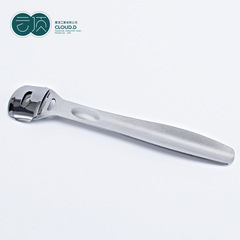 Stainless steel foot file with sharp dead skin remover, foot dead skin shaver, dead skin file, multi-function foot care