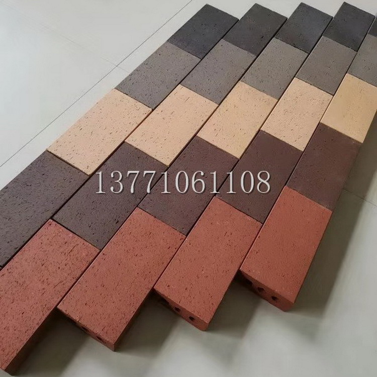 【来样定制】供应真空烧结砖 真空陶土砖 真空道板砖 路面广场砖