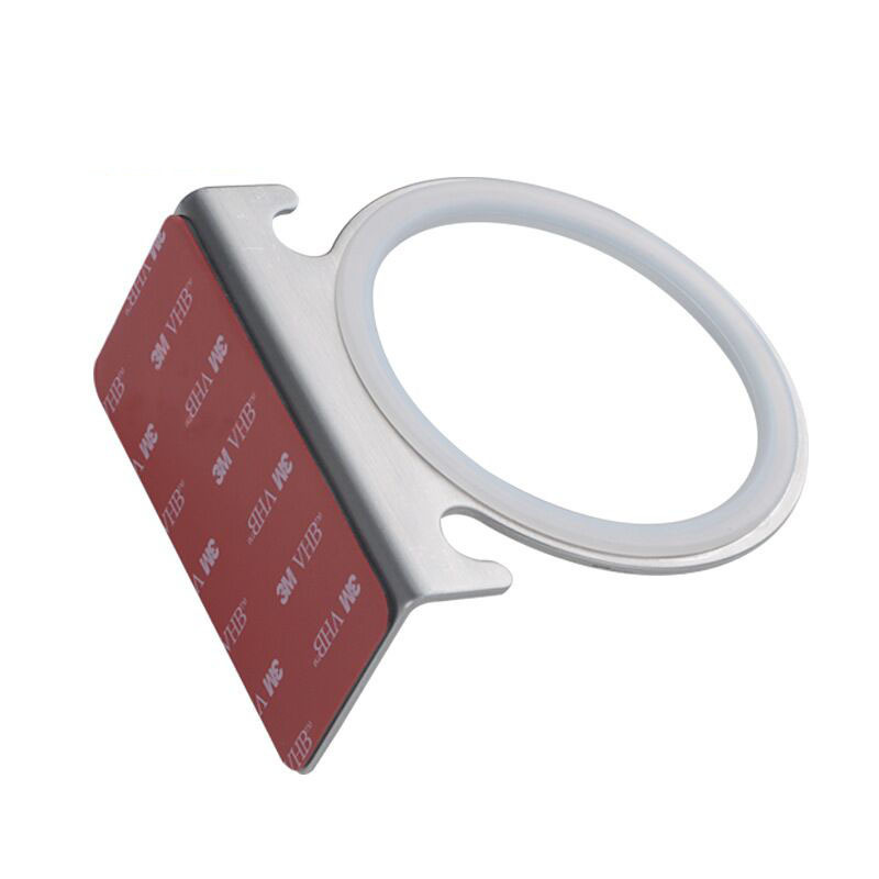 跨境专供亚马逊免打孔吹风机架304不锈钢浴室电风机架批发源头厂|ms