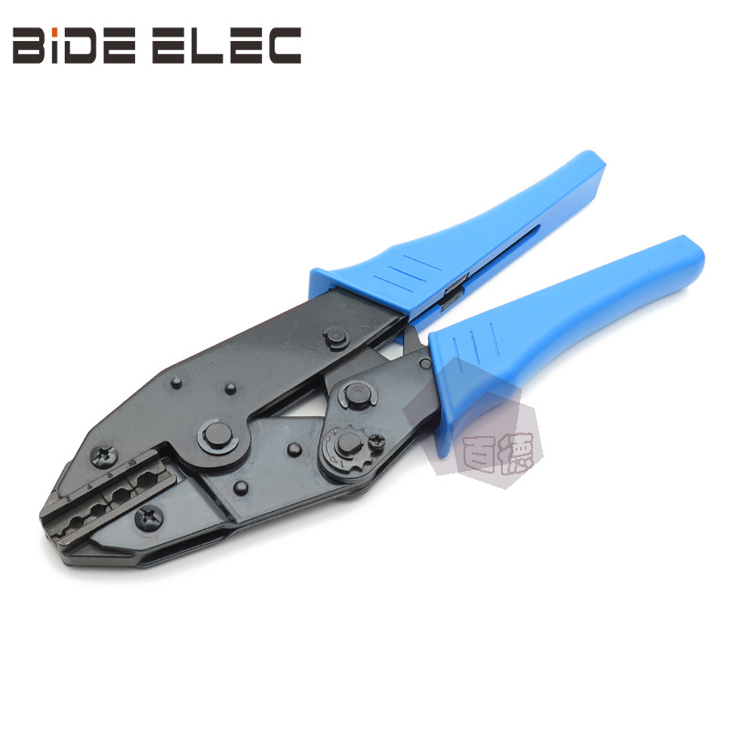 LS-210TX紫铜SC裸端子用压线钳压接工具压后形状六边形型2-10mm2