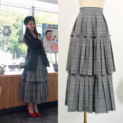 德魯納酒店iu李智恩李聖經唐藝昕同款秋櫻桃菠蘿水果刺繡西裝外套