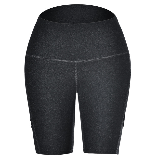 High-waist fitness shorts moisture absorption and perspiration exhaustion quick-drying Yoga suit and hip-lifting Yoga Pa