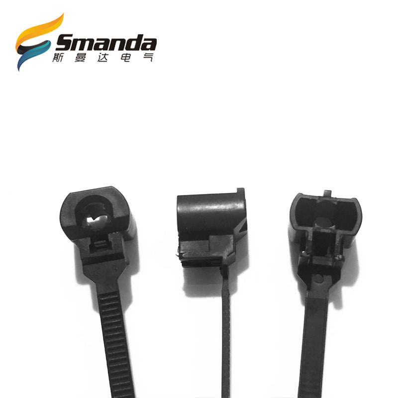 【厂家直销】  5*170 螺柱线束卡扣  尼龙阻燃 线束   电缆束线带