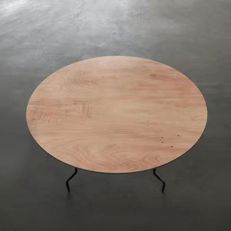 Factory Direct Supply Round Dining Table Household Small Apartment Creative Dining Round Table Simple Restaurant Dining Table
