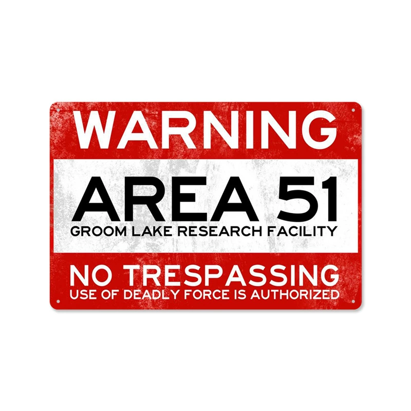 Ретро Баннер No Trespassing, глухая металлическая стена без рамы, 20×30 см в винтажном стиле