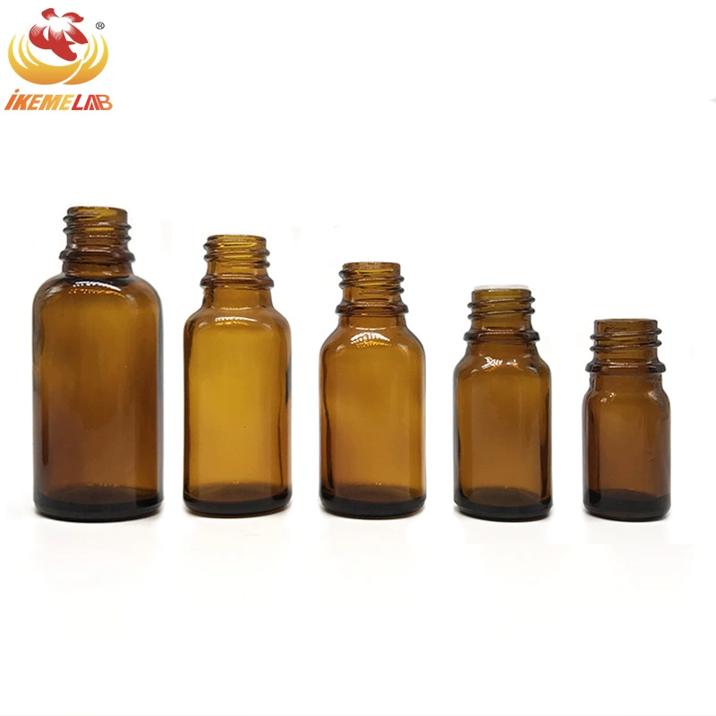 20ml бутылка для образцов 40ml бутылка для хранения 60ml Коричневый реагент спиральный рот в бутылку для образцов герметичный