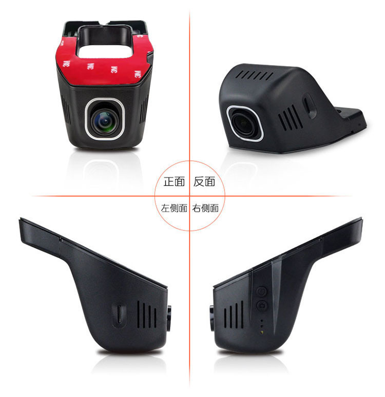 Driving Recorder 4K Hidden Installation Wifi Mobile Phone Interconnection Universal Car Recorder Car Parking Monitoring