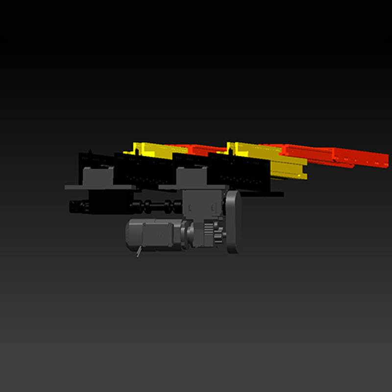 立库堆垛机伸缩叉 双深位 双向自动伸缩 仓储物流荷载量大