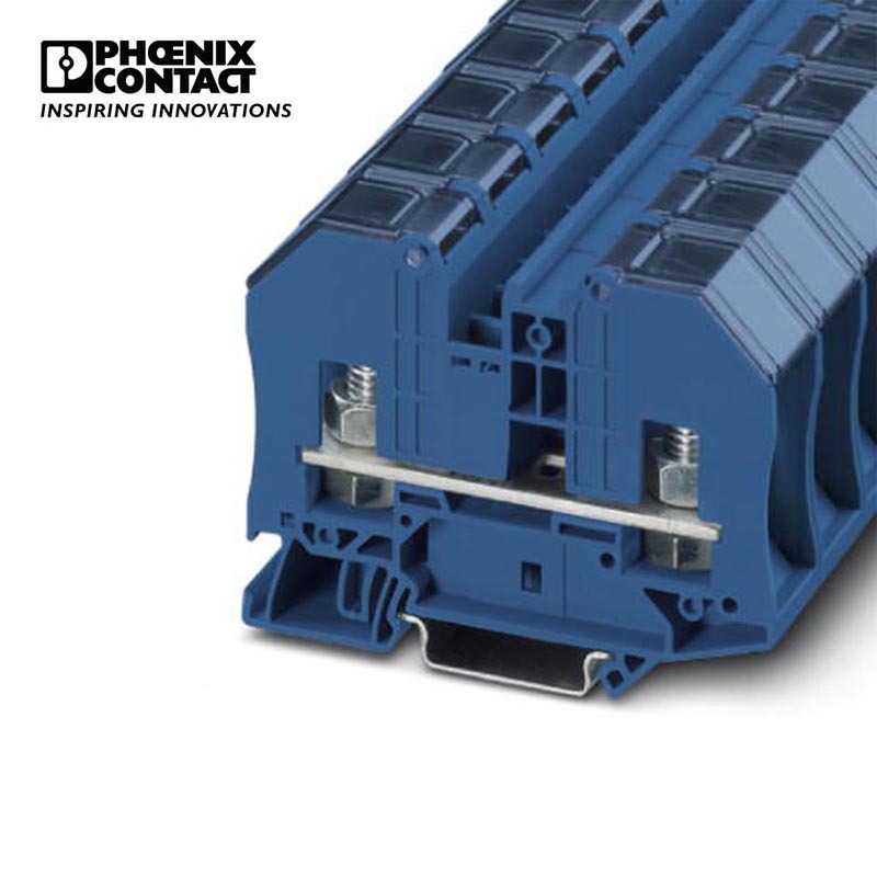 菲尼克斯直通式接线端子 - RTO 8-TC BU -3049929-25一包25个