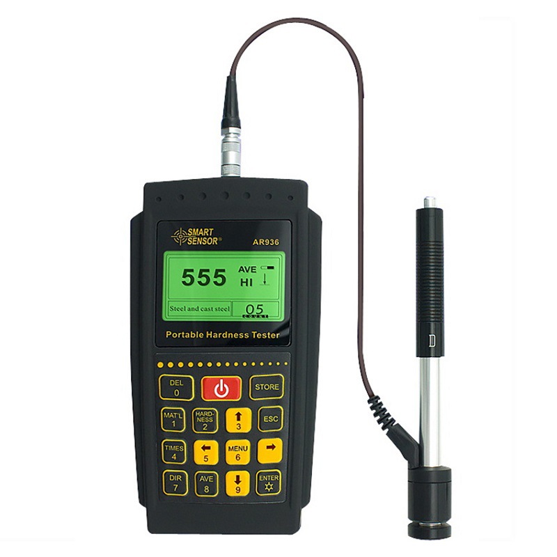 希玛AR936便携式里氏硬度计手持式金属铁钢布洛氏硬度测试仪
