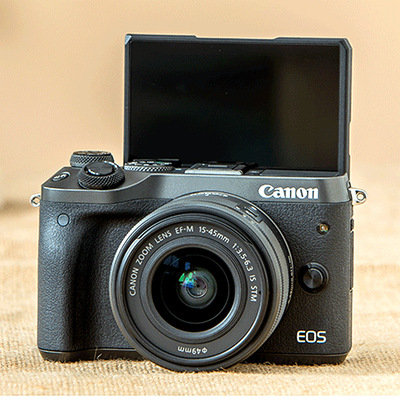 Canon/ Canon EOS M6 ( 15-45mm )Kit High-end Micro single camera Beauty selfie camera Travel? m6