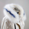 2019 Popular Fox Hair Raccoon fur Bar Color matching Fur collar fashion Versatile Star models Fur collar wholesale customized