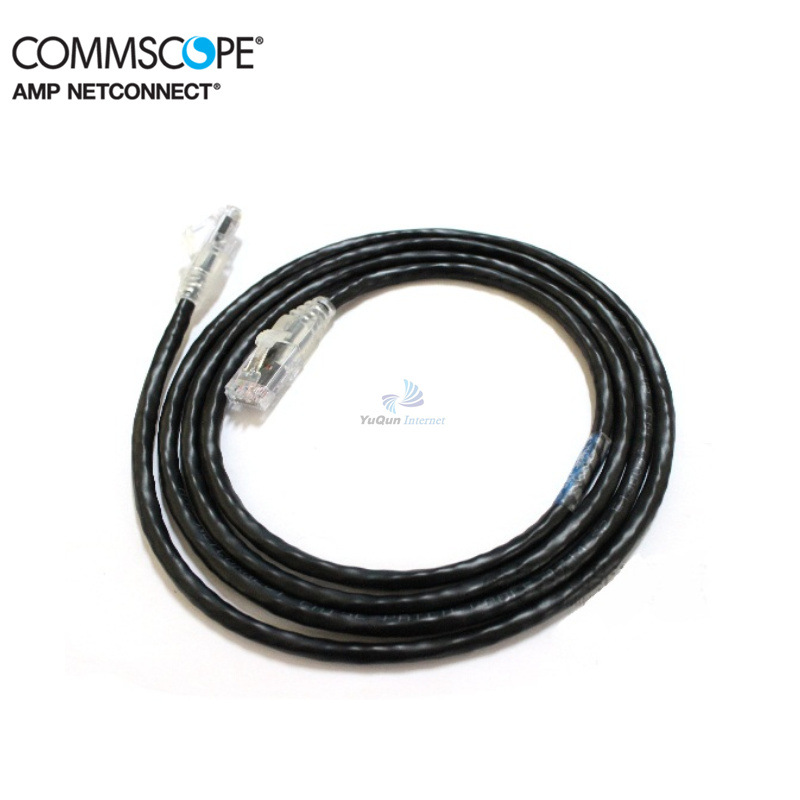 康普AMP安普跳线CO155D2-01F005 超五类非屏蔽跳线5英尺 网络线