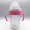 Children's silica gel feeding bottle for new born, fall protection