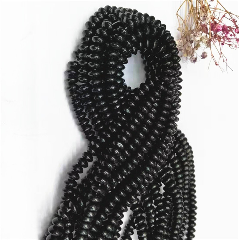 Wholesale of 3*6-4*8MM black crystal glass loose bead spacers, bead jewelry for abacus discs, direct sales from the manufacturer detail image 9