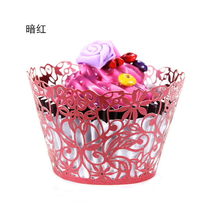 镂空蛋糕太阳花围边欧式 烘焙蛋糕托 镂空蛋糕纸杯 烘焙 蛋糕纸