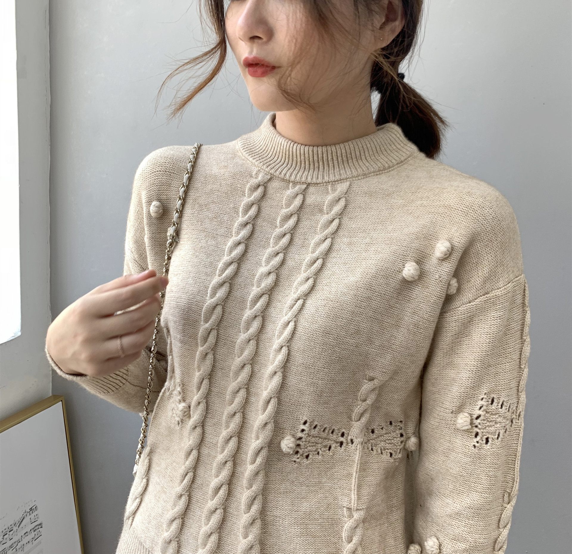 Pull femme en Acrylique - Ref 3414742 Image 10