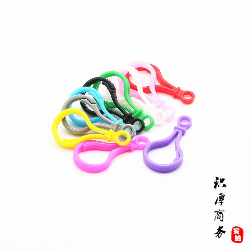 Красочные лампы застежка Омар застежка кукла брелок пластиковый брелок сумка крючок застежка многоцветный