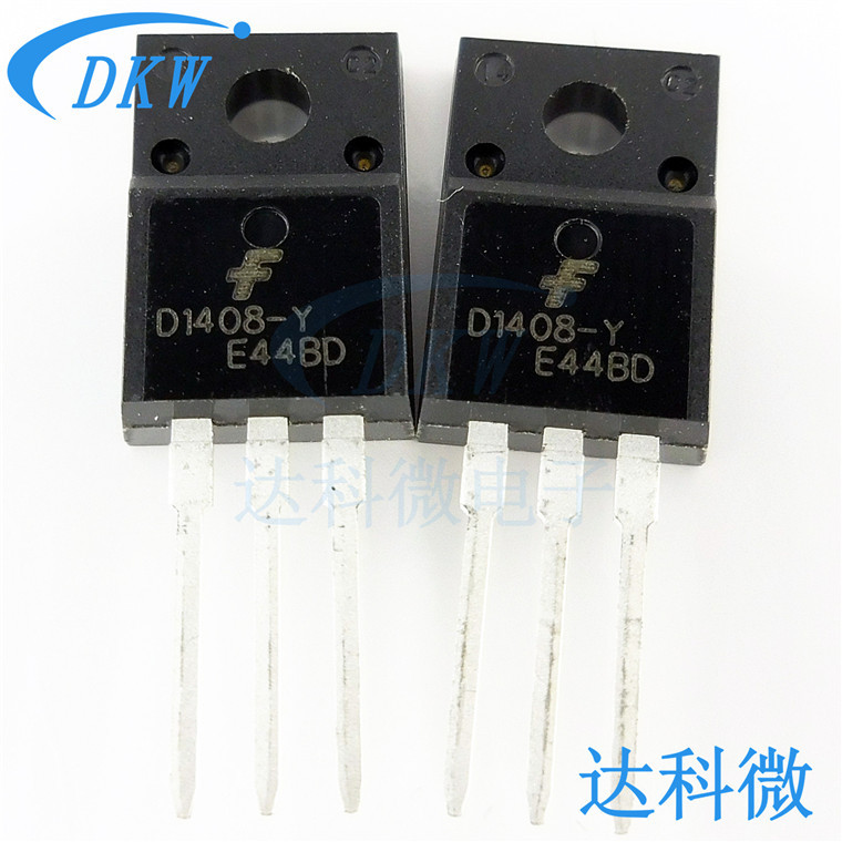 D1408-Y D1408 TO220F直插 功率晶体管 FAIRCHILD/仙童 全新现货