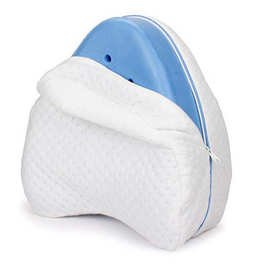 ContourLegacyLegPillow记忆腿枕慢回弹海绵纯棉记忆枕记忆棉减压