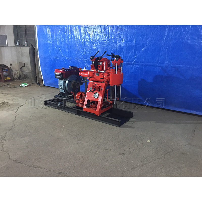 中深孔水井钻机 100米民用吃水井钻井机 岩石层小型液压挖井机