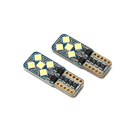 汽车高亮灯泡 T10 3030 10SMD 高性能 解码 示宽灯 阅读灯 牌照灯