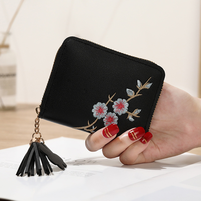 Women's Flower Pu Leather Zipper Wallets display picture 1