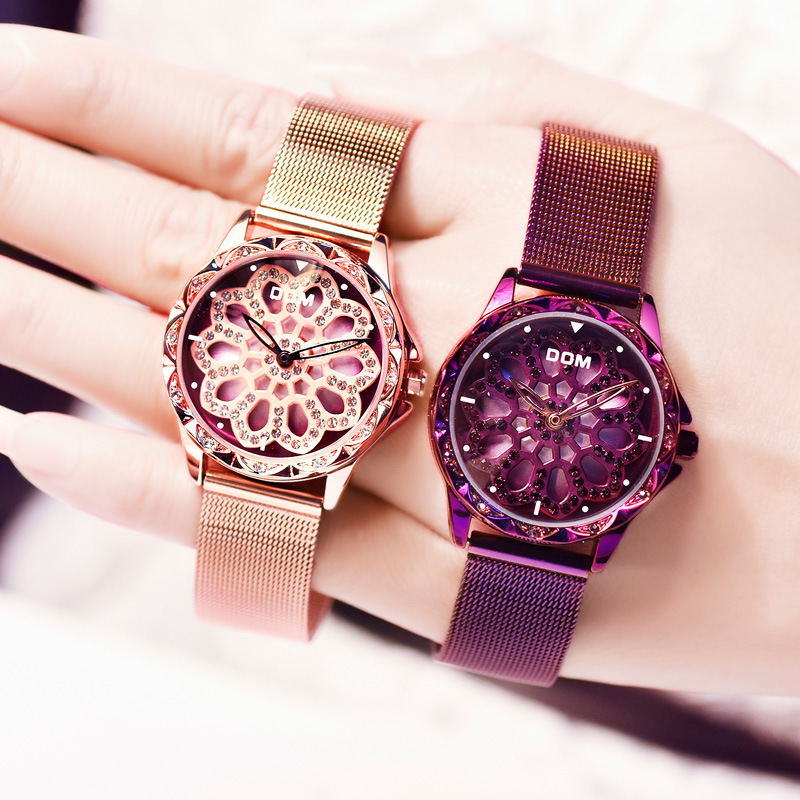 Shilaiyunzhuan watch ins France A small minority fashion Simplicity Same item student waterproof Female watch