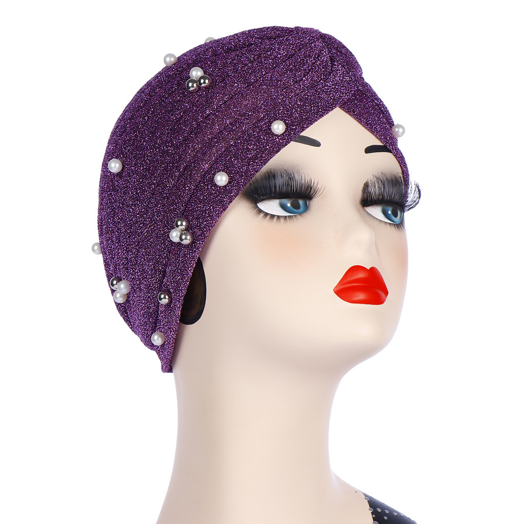 Muslim head cap in grey