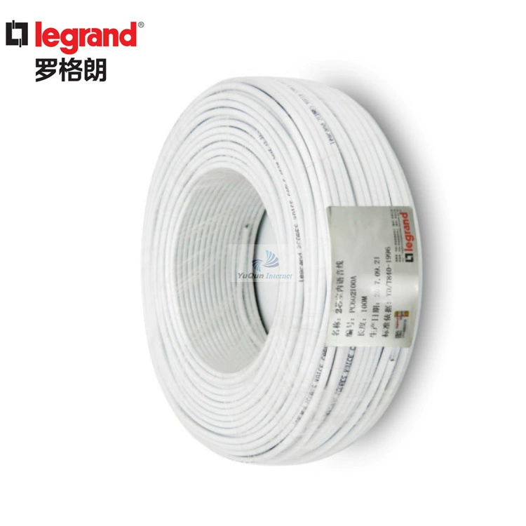 TCL Legrand 4-жильная телефонная линия PC604300A внутренняя телефонная линия 300 метров 4*0.5 тёплая медь