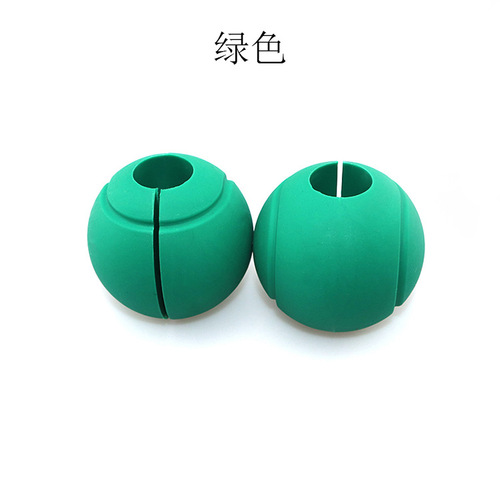 Silicone dumbbell grips Silicone barbell grips Silicone thickened round grips