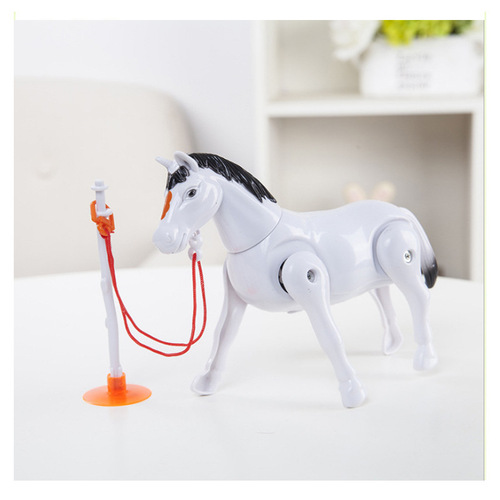 Electric horse-drawn mill, rotating horse-drawn cart, pony running around the pile, street stalls, hot selling toys wholesale