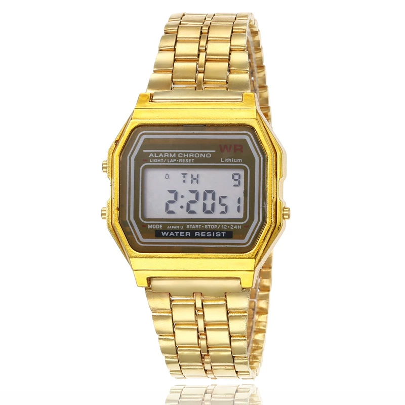 Universal steel belt, electronic watch, (Cross-border trading), Aliexpress, 91W