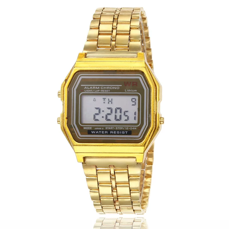 Universal steel belt, electronic watch, (Cross-border trading), Aliexpress, 91W