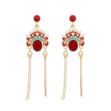 Korean Fruit Childlike Bright Color Strawberry Cherry Acrylic Women's Earrings Set display picture 13