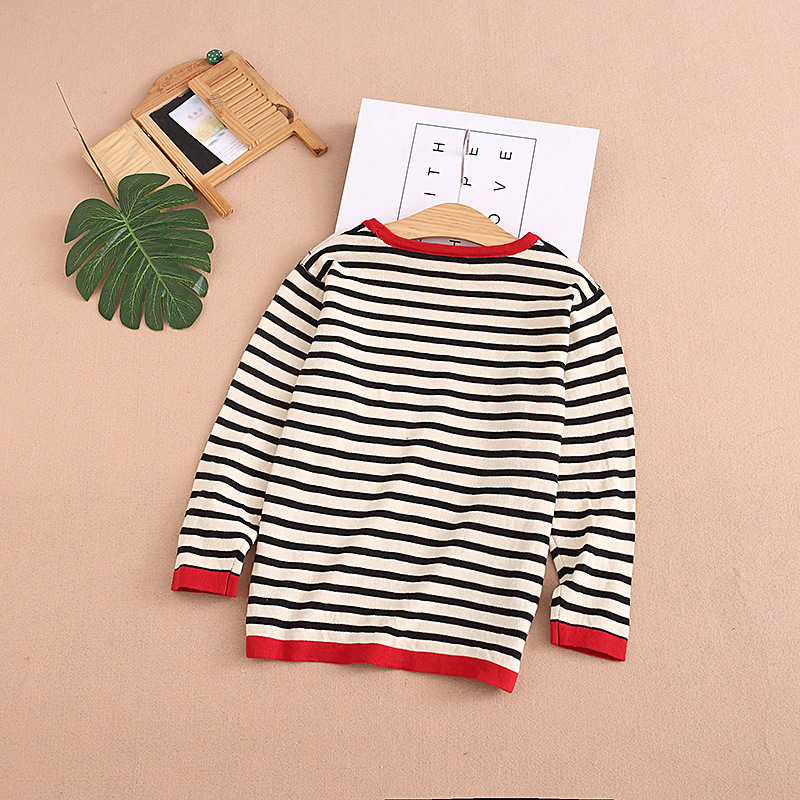 Korean Edition Children's clothing Autumn fashion Sweater wholesale Creative sweater baby jacket lovely children leisure time Sweater