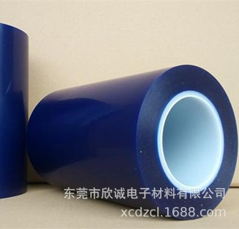 厂家直销蓝膜 PVC电镀蓝膜保护膜 PC板表面保护蓝膜 耐高温耐酸碱