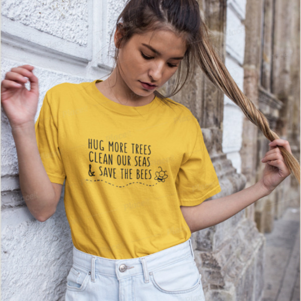 Casual Letter Print T-Shirt 2
