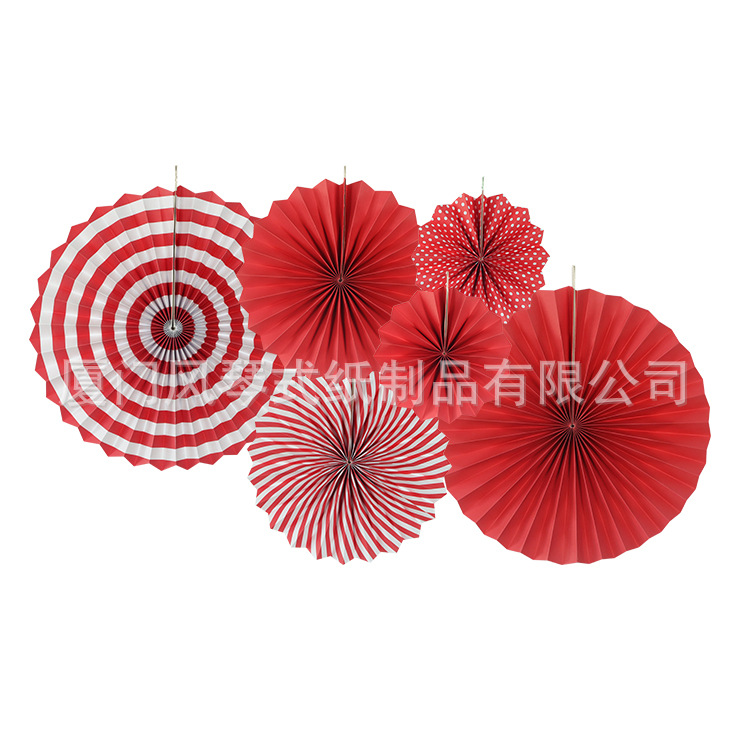 纸扇套装-六支装-四-750